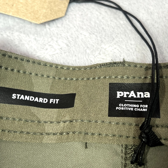 prAna Shorts Womens 0 Green Camo Halle Short ll 5" Nylon Stretch Hiking Outdoors - Picture 3 of 12